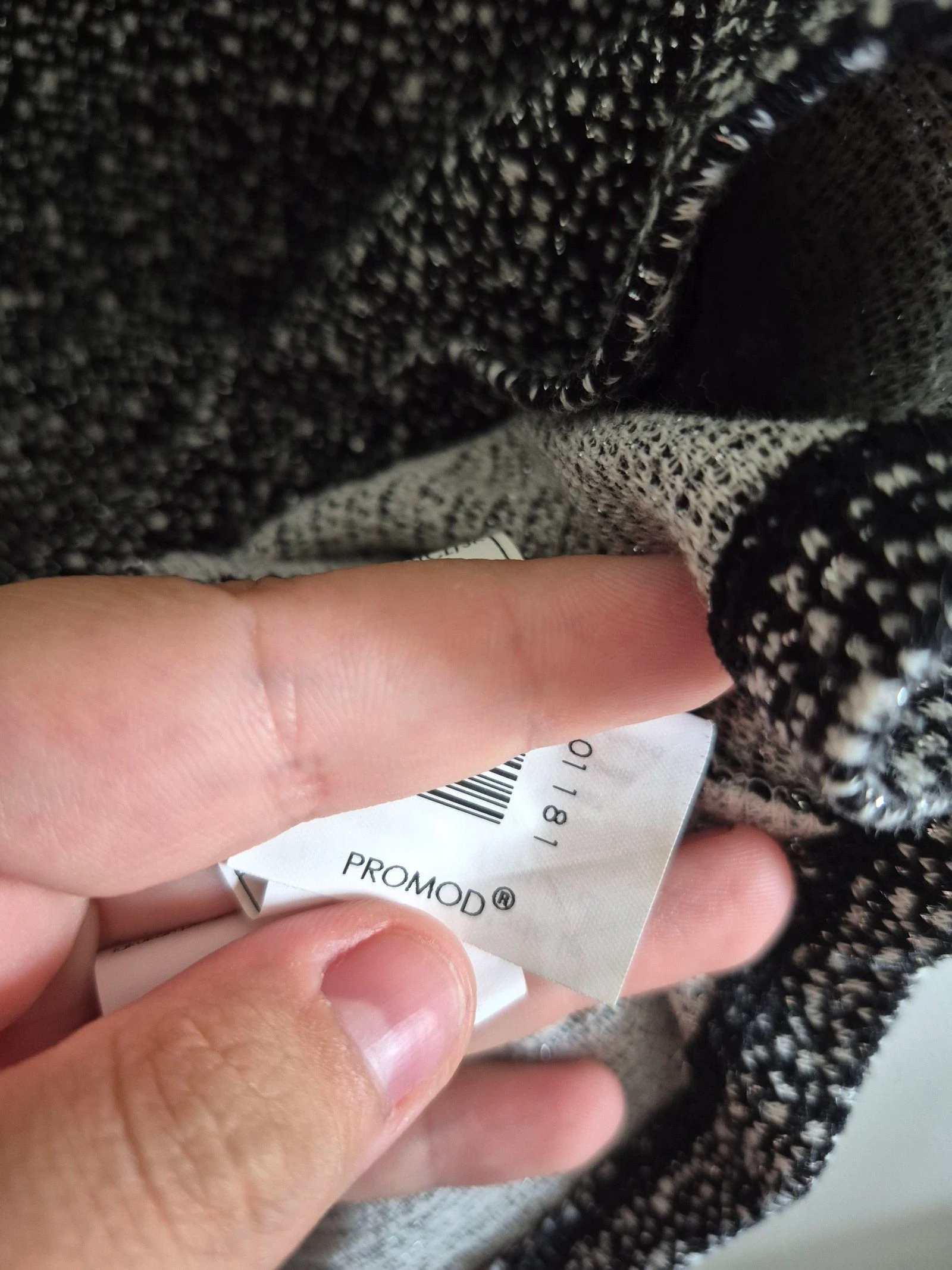 Vestido Promod cinza e preto – Tamanho 36 – Muito bom estado – photo 7